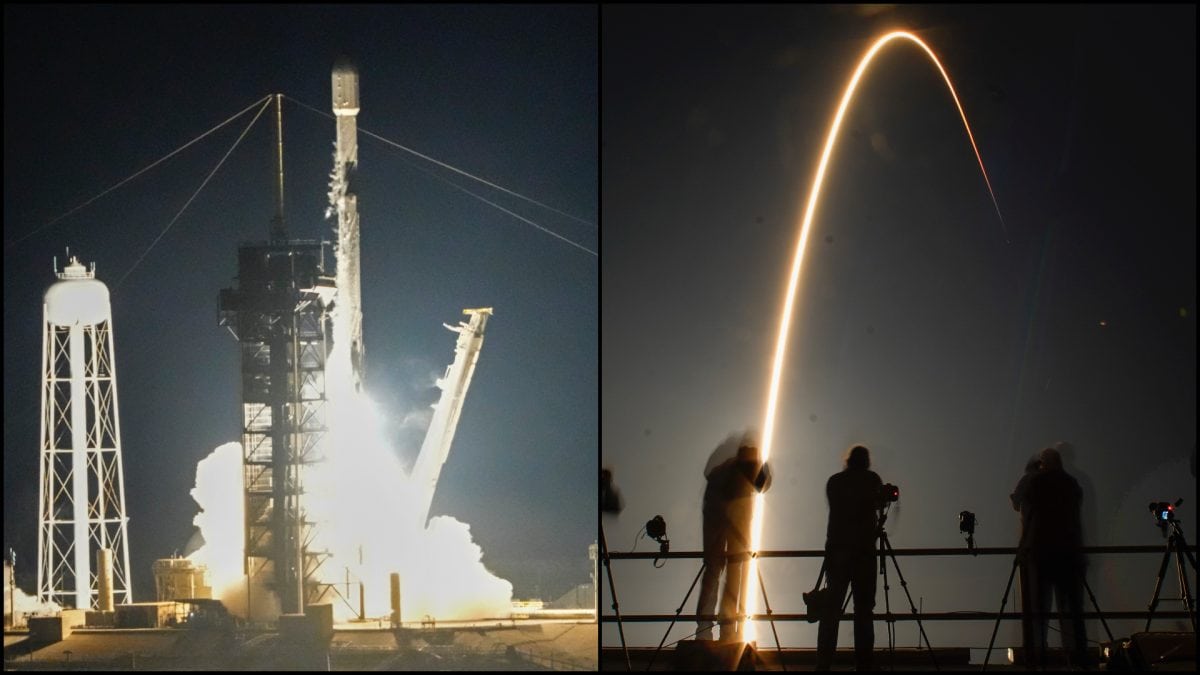 Americký modul Athena od SpaceX.