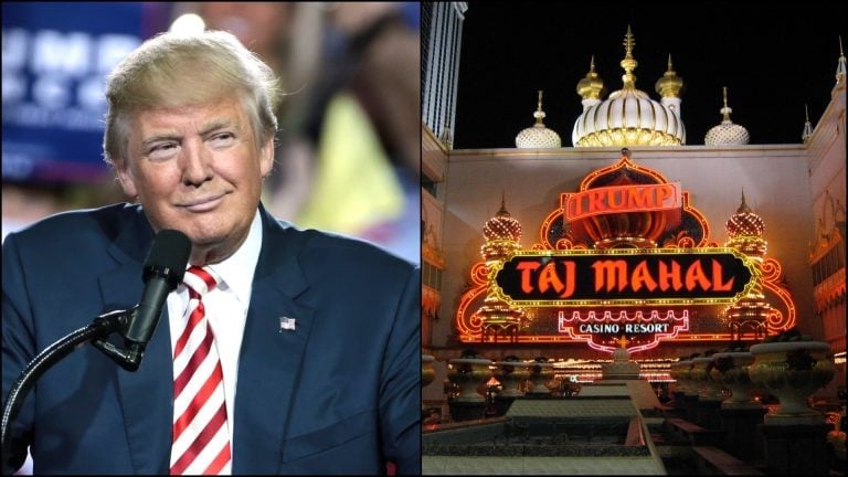 Trump a Taj Mahal kasíno