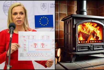 denisa saková a piecka s horiacim drevom