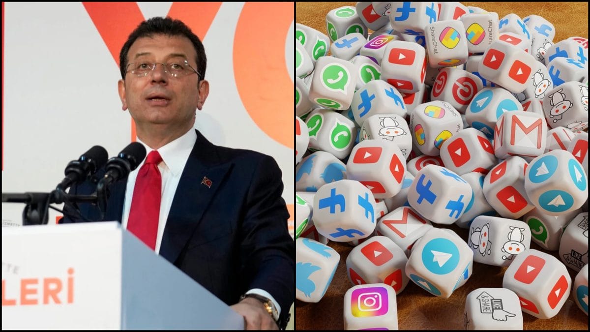 Ekrem Imamoglu a sociálne siete.