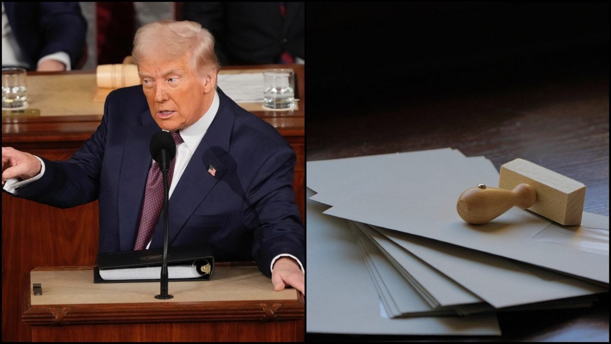 Zostrihaný prejav spustil peklo. Trump od BBC žiada likvidačné odškodné Donald Trump a obálka.