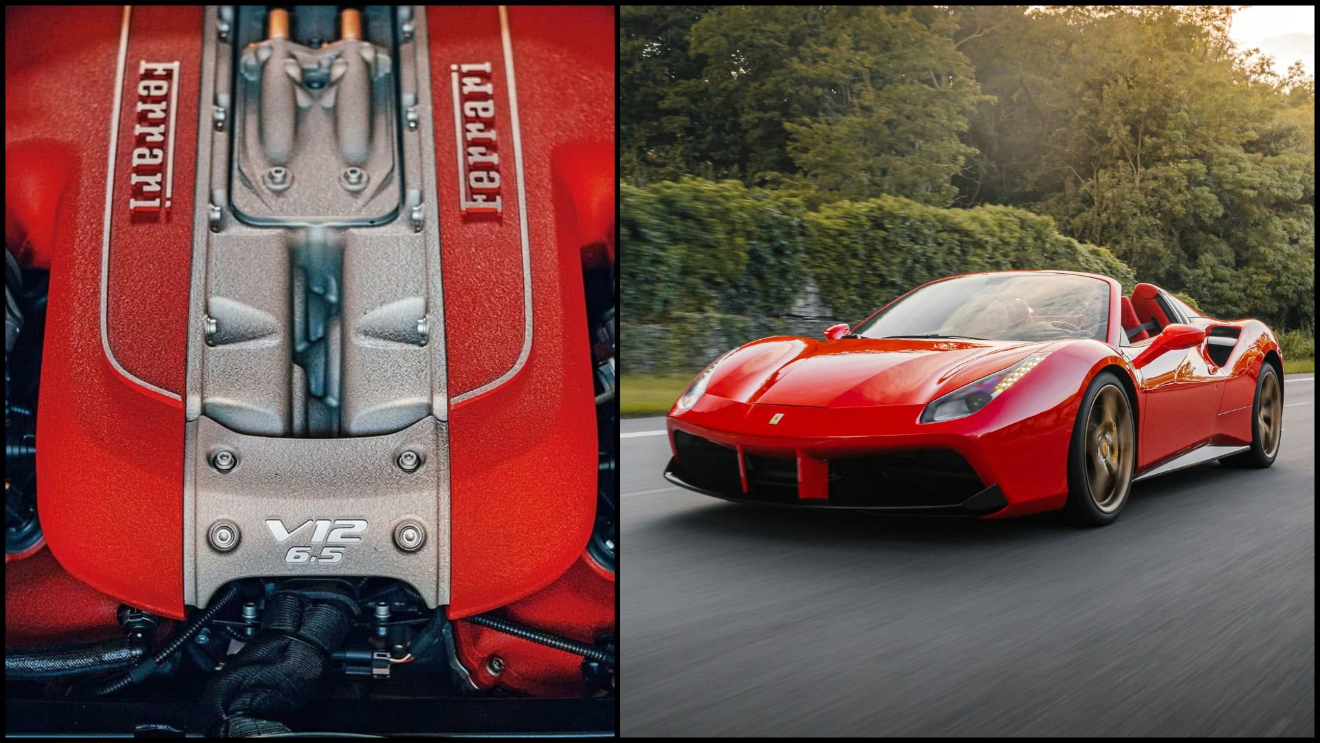 motor Ferrari a Ferrari