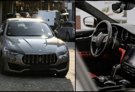 maserati exteriér a interiér.