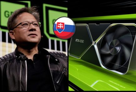 šéf Nvidia a grafická karta