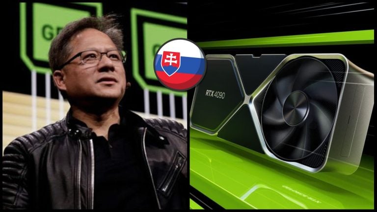 šéf Nvidia a grafická karta