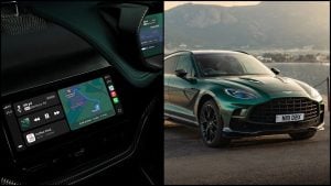 Apple CarPlay Ultra v Aston Martin