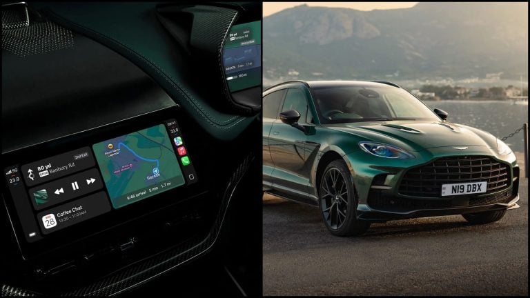 Apple CarPlay Ultra v Aston Martin