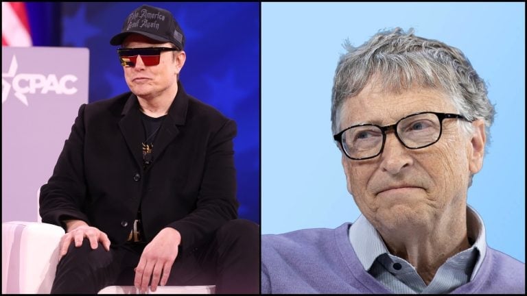 Elon Muska a Bill Gates