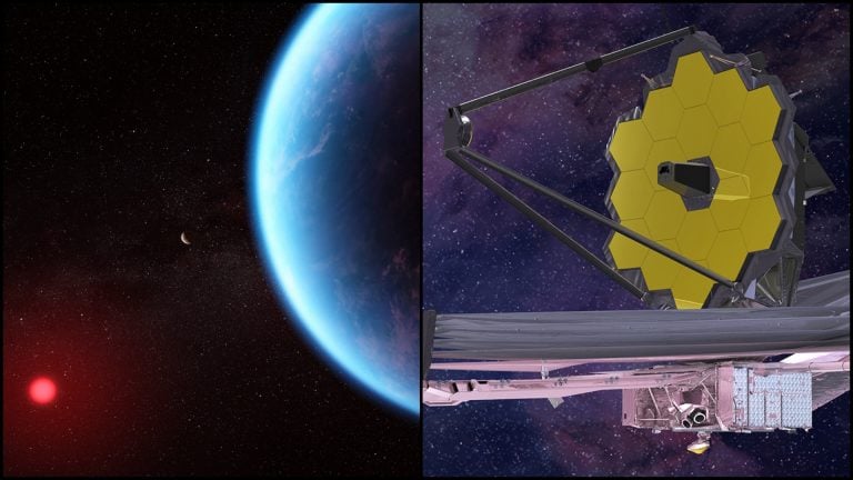 K2-18b a Webbov teleskop