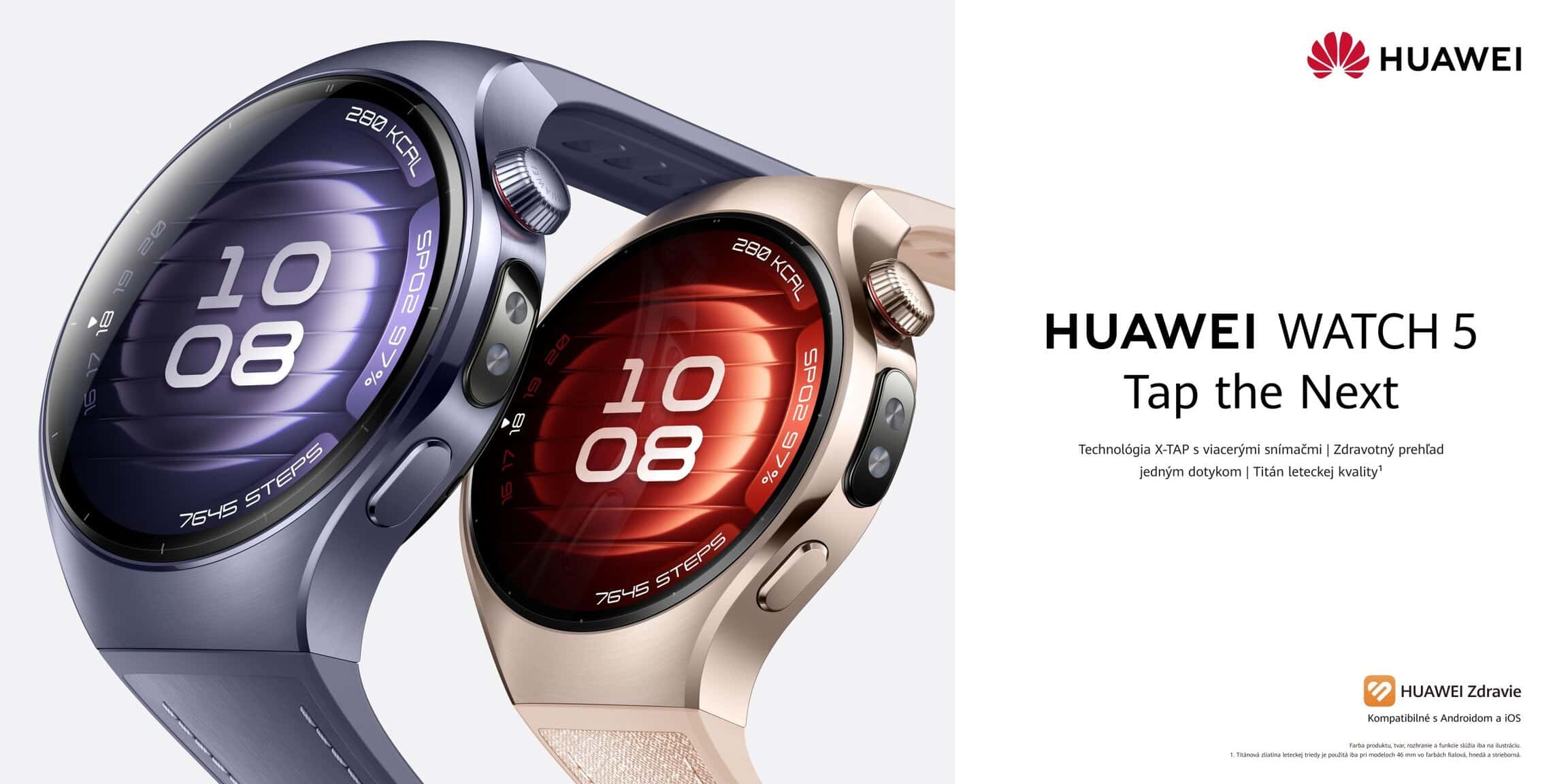 Huawei Watch 5 promo obrazok