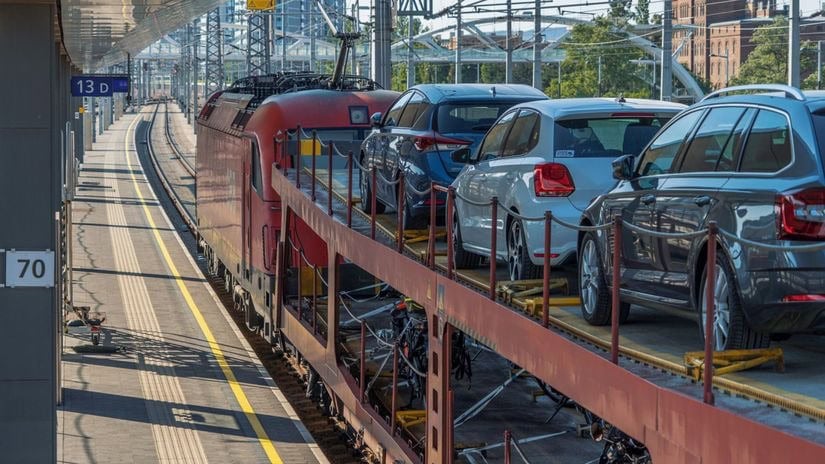 Autovlak ZSSK.