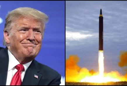 trump a jadrová raketa