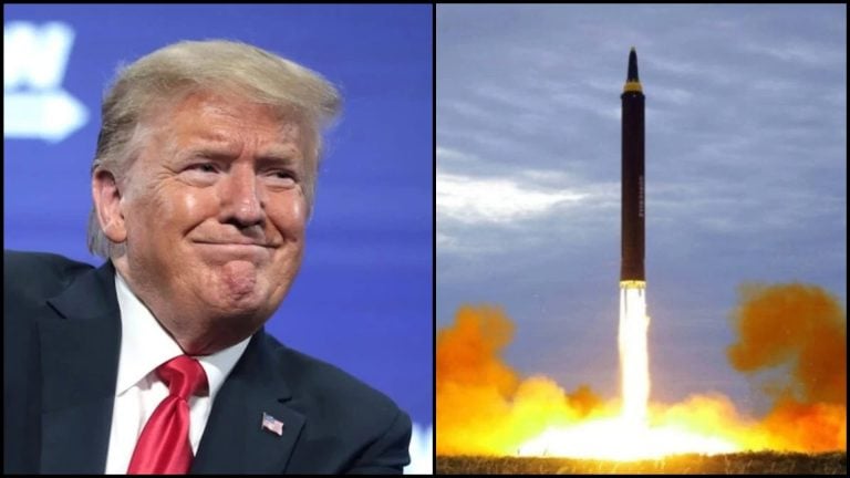 trump a jadrová raketa