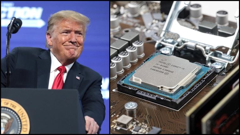 trump a čip