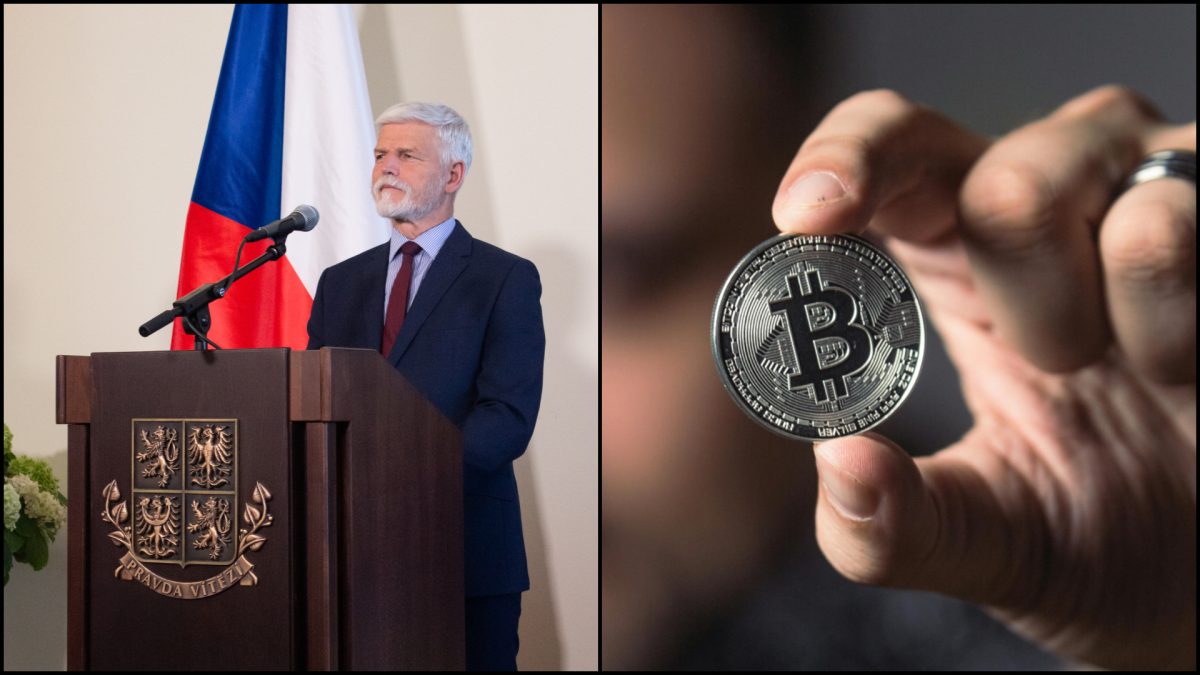 Prezident Pavel a bitcoin.