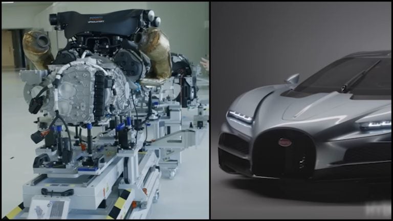 bugatti motor a prototyp