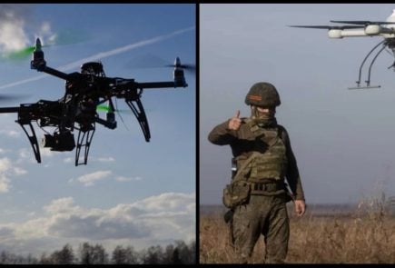 Ukrajina ponúka civilistom peniaze za ničenie ruských dronov.