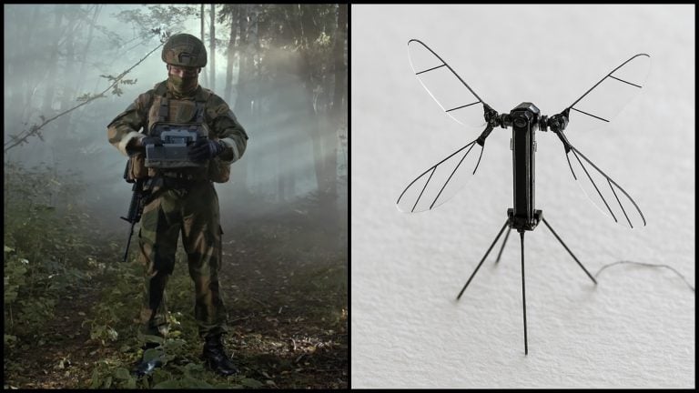 čína predstavila mikrodrony