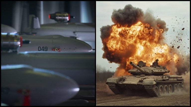 Ukrajina použila dron peklo