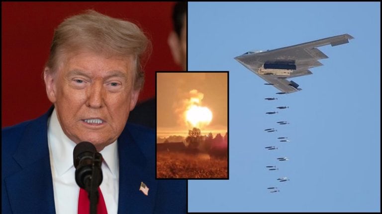 trump a bombardér B-2