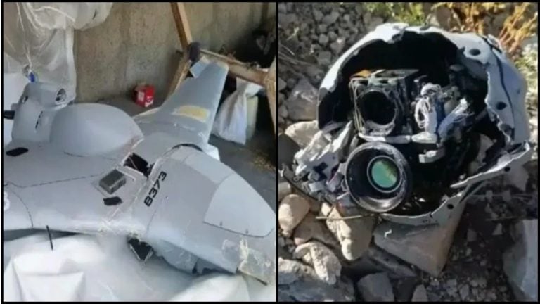 spadnutý dron v Iráne