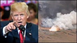Trump a test rakety