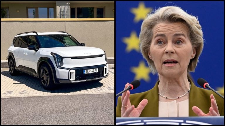 elektrická kia a ursula von der leyen