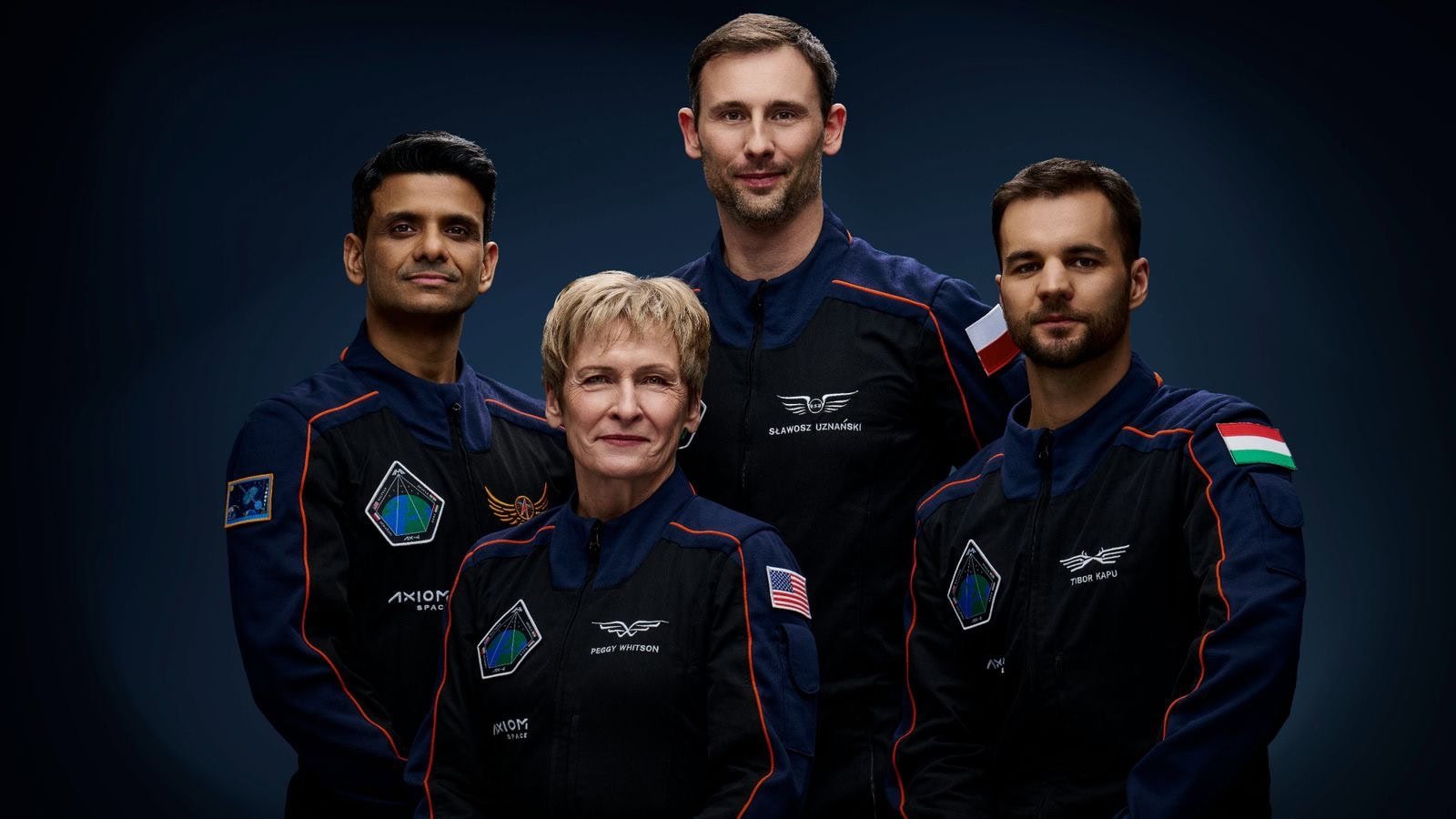 Astronauti z ISS.