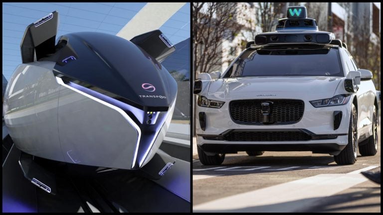 Waymo Transpod druhy dopdravy