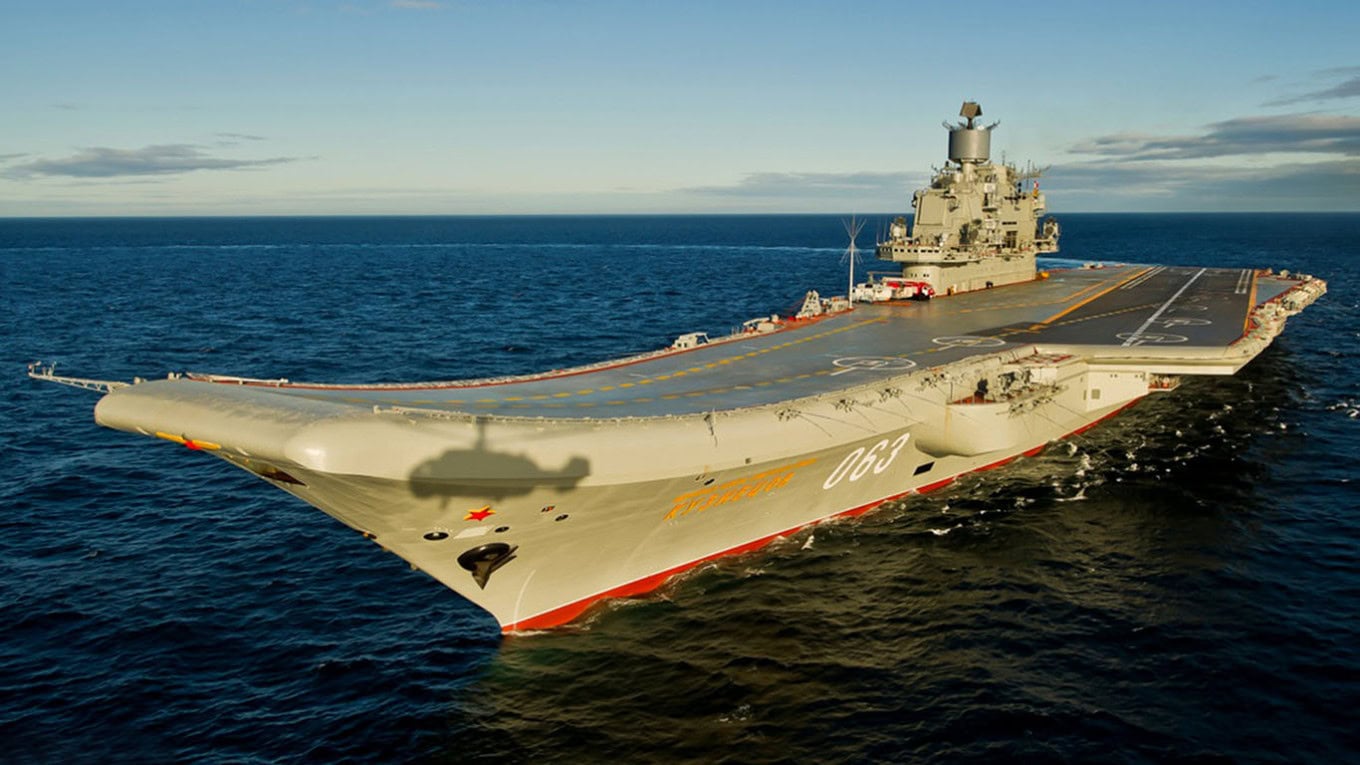 lietadlová loď Admiral Admiral Kuznetsov 
