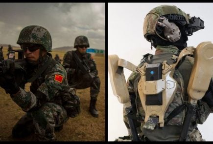 Cina armada exoskeleton