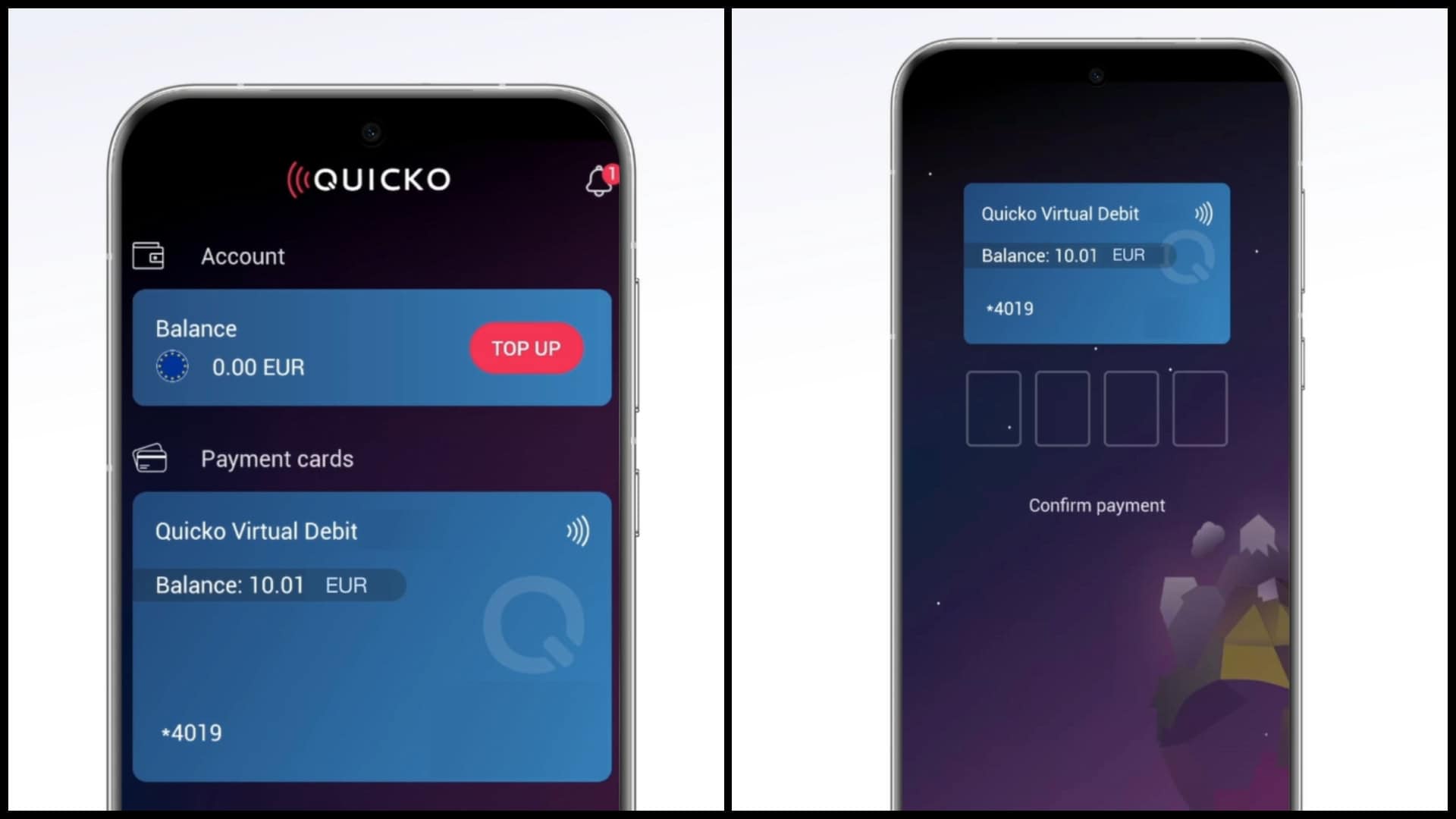 Huawei návod NFC platby