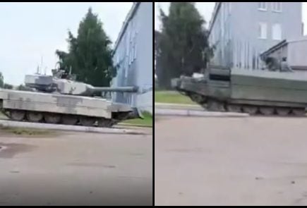 ruský robotický tank