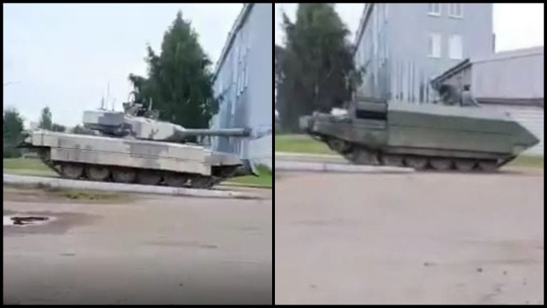 ruský robotický tank