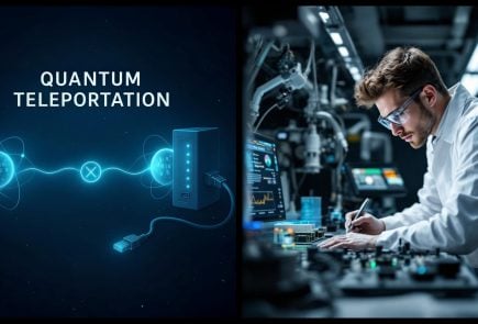 Teleport kvantum dáta optický kábel