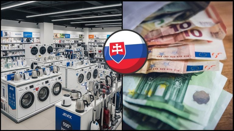 predajňa elektra a peniaze