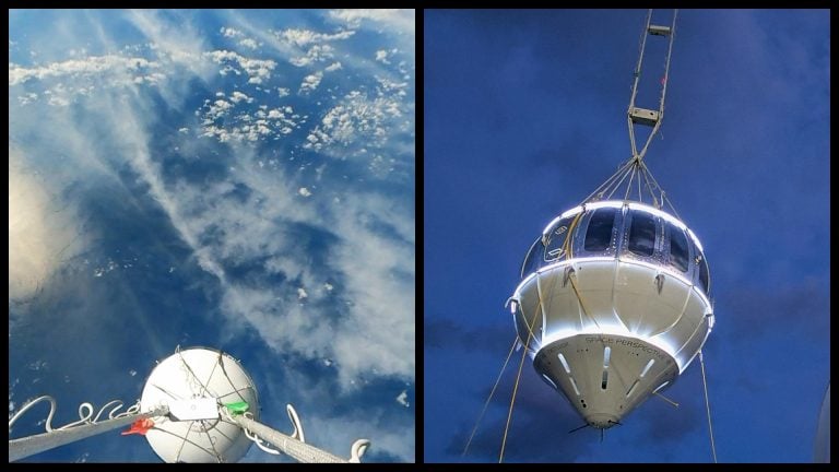 balon vesmir turistika
