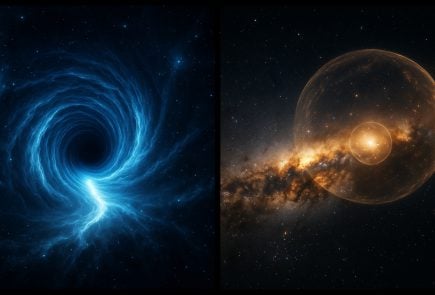 Vesmir portal bublina Mliečna draha