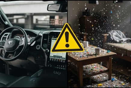 mikroplasty byt a auto