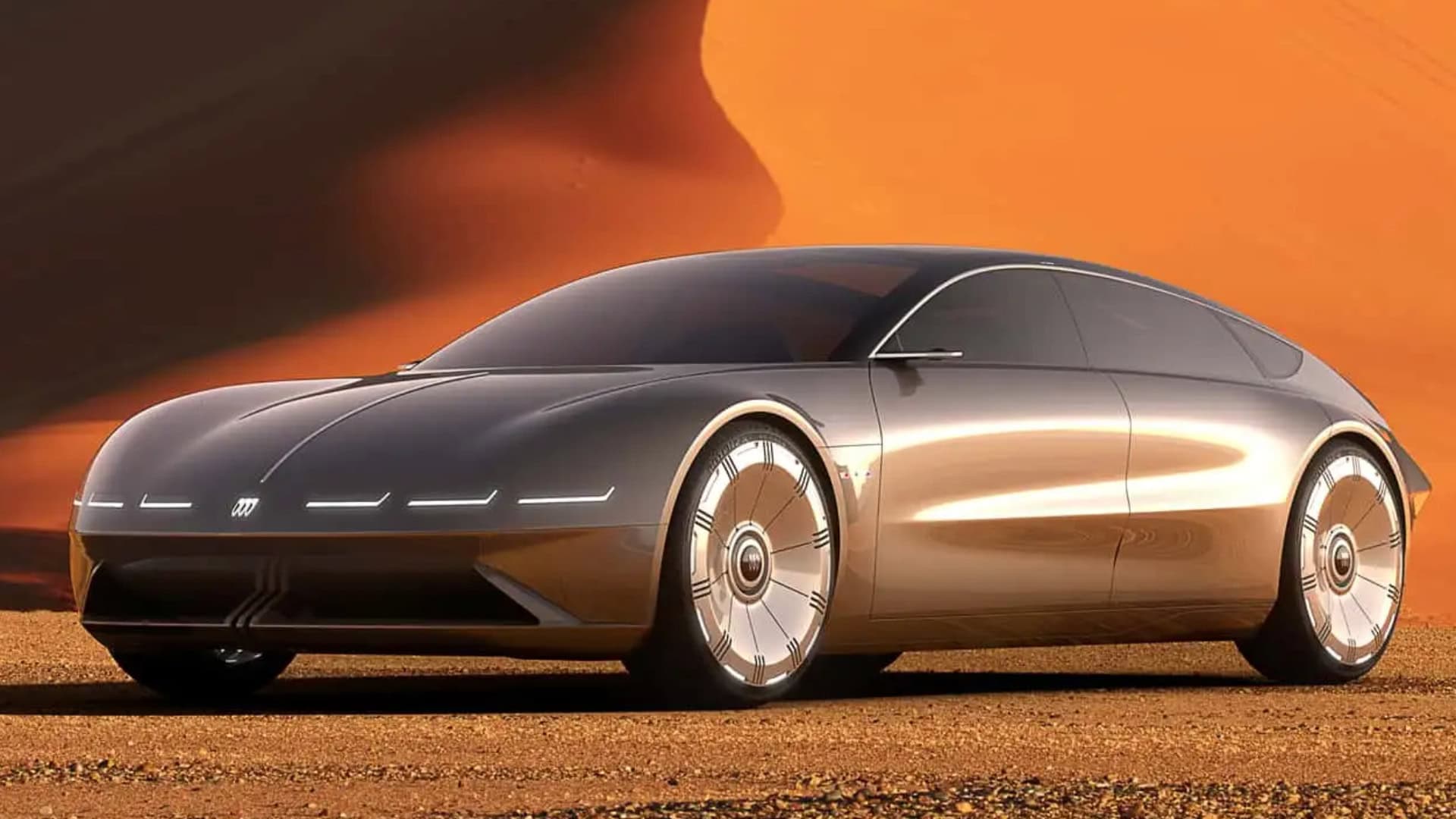 Nový elektromobil sci-fi
