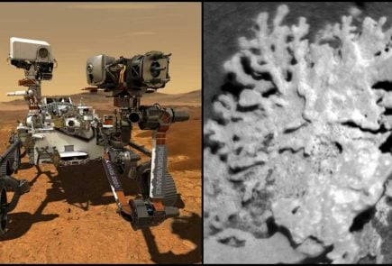 koral na marse a rover