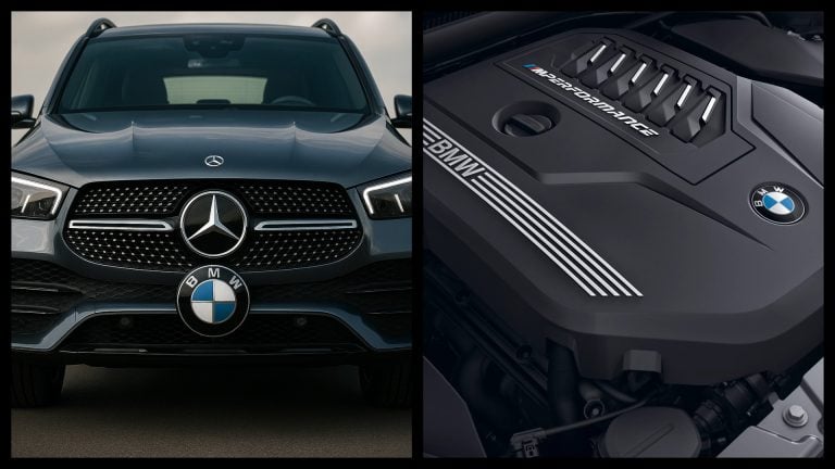 BMW motor mercedes