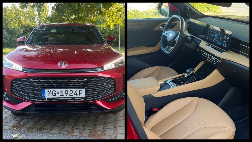 Na obrázku je nové MG eHS.