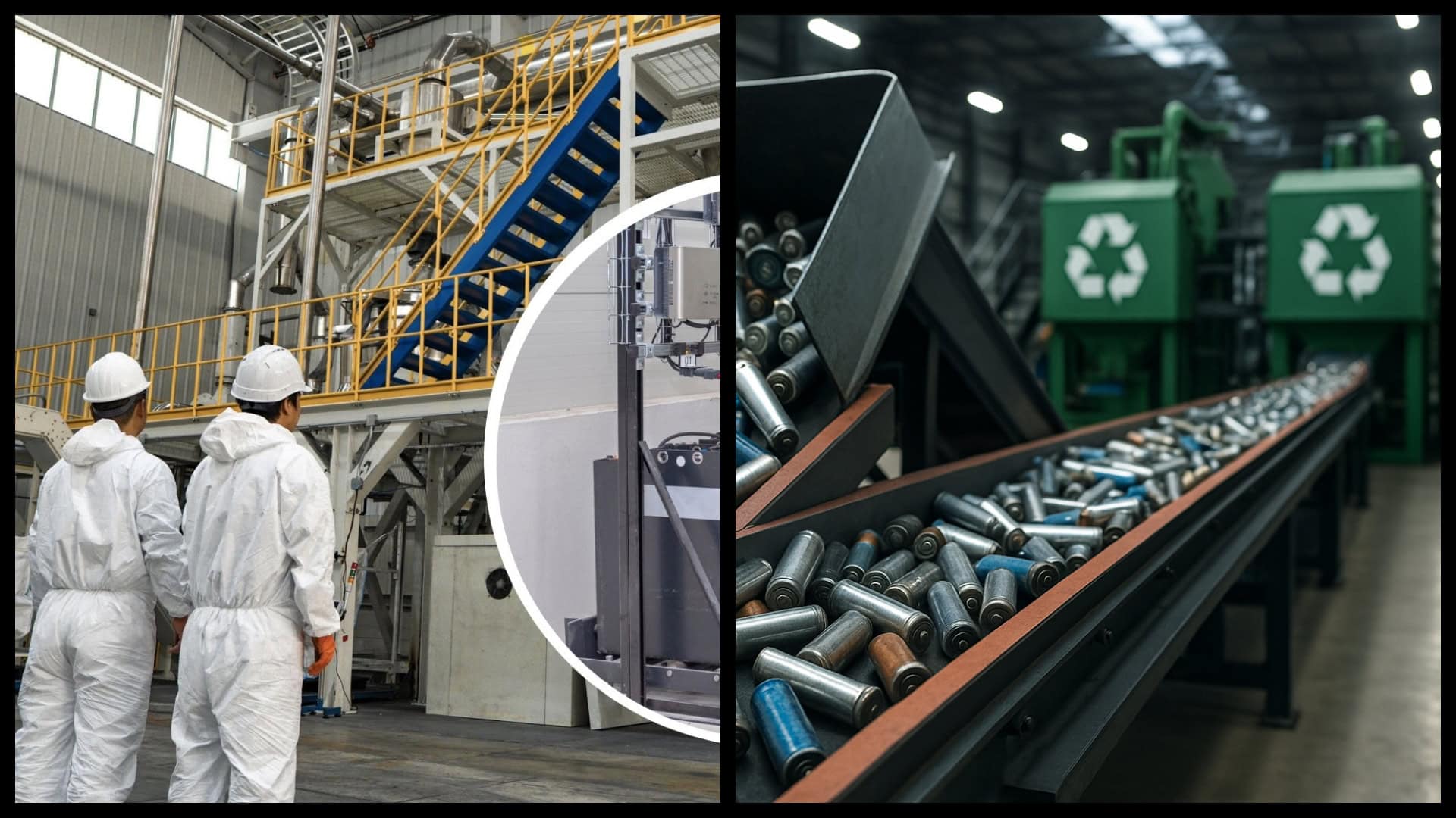 recyklovanie baterie