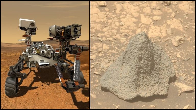 rover perseverance a hornina na marse