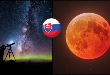 zatmenie mesiaca a pozorovanie oblohy