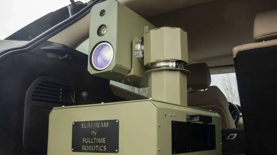 Ukrajina vymyslela laser proti ruským dronom