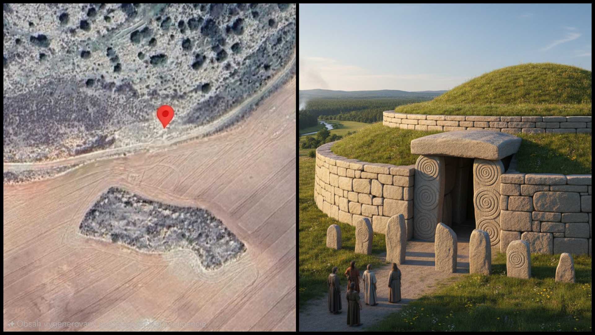objav záhadnej hrobky v Španielsku