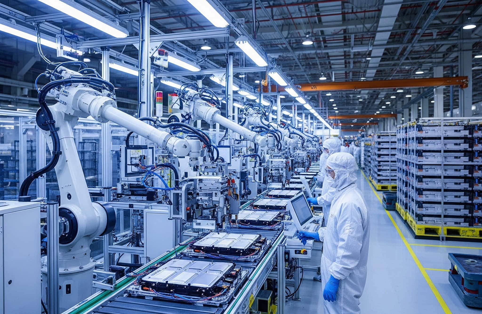 výroba batérie do elektromobilu