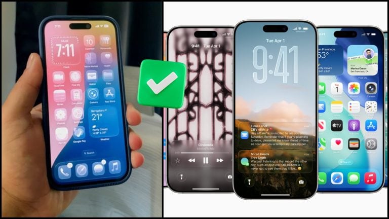 ios 26, iphone v ruke